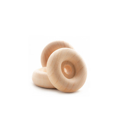 1-1/4" Recessed Hub Wooden Wheel