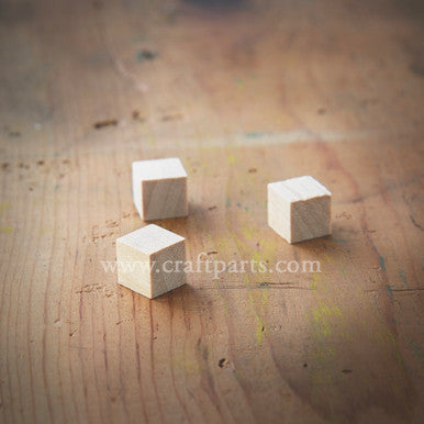 3/8" Wood Cube
