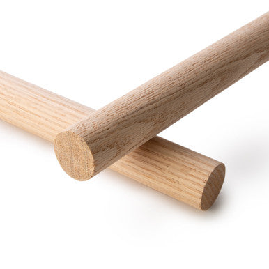 1-1/4" x 36" Oak Wood Dowel