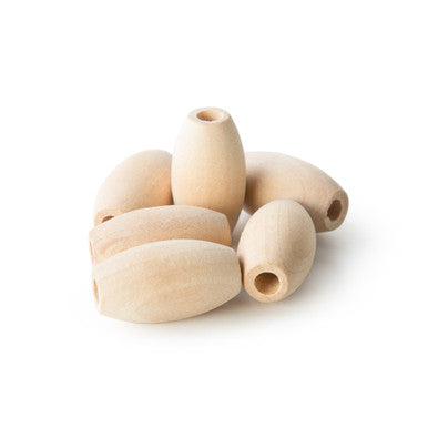 1" x 9/16" Oval Bead