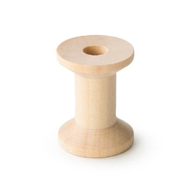1-1/8" Wooden Hourglass Spool