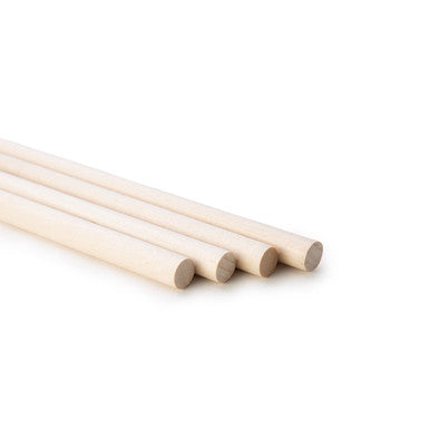 3/8" x 24" Birch Dowel