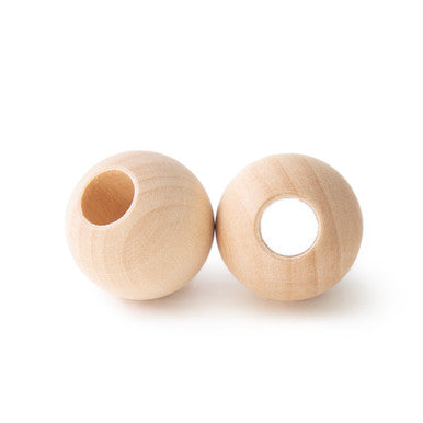 1" Round Spandrel Bead, 3/8" Hole