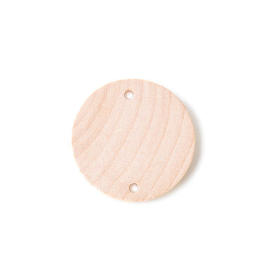 1-1/2" Wood Birthday Board Circle Gift Tag Cutout