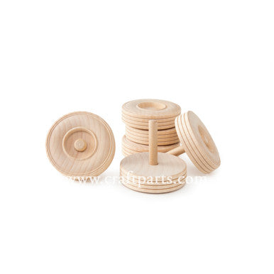 2-3/4" Treaded Wheel