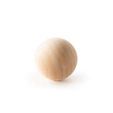 3/4" Wood Ball
