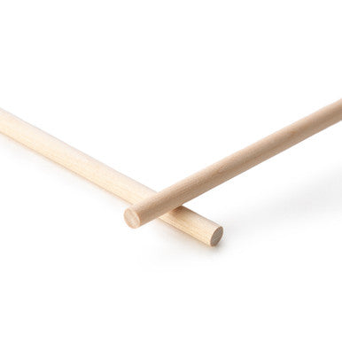 3/16" x 18" Birch Dowel