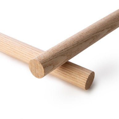 1" x 36" Oak Wood Dowel
