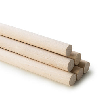 5/8" x 48" Wood Dowel