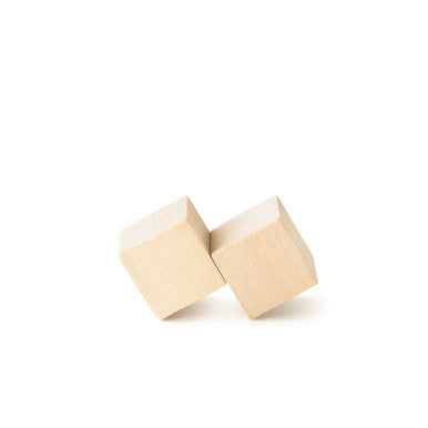 3/4"  Wood Cube