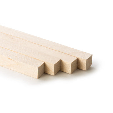 3/8" x 36" Square Dowel