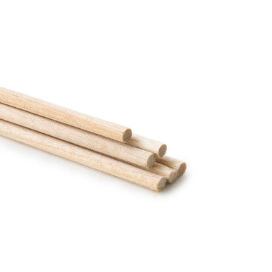 1/8" x 12" Wood Dowel