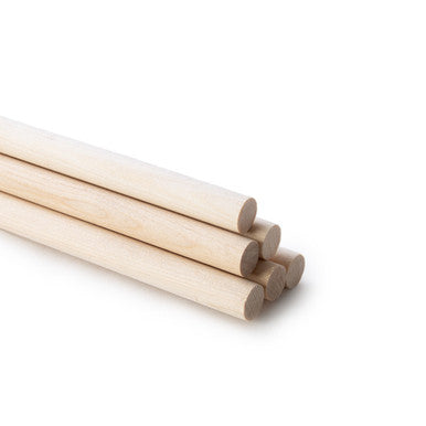 5/16" x 18" Birch Dowel