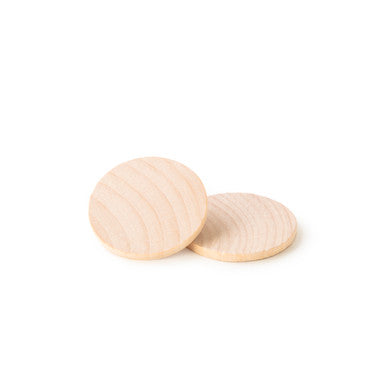 1-1/2" Wood Circle, 1/8" Thick