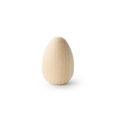 1-5/8" Wooden Pigeon Egg