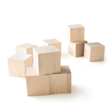 1-3/4" Wooden Cube