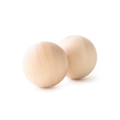 1-1/2" Wood Ball