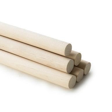 3/4" x 36" Wood Dowel