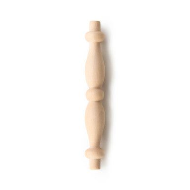 3-1/2" Wood Spindle