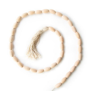 1" x 9/16" Oval Bead