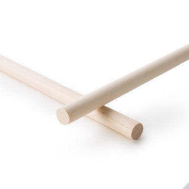 3/8" x 36" Wooden Dowel