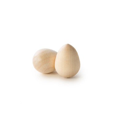 7/8" Wooden Wren Egg