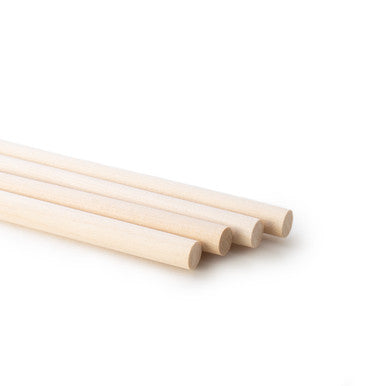 7/16" x 36" Poplar Wood Dowel