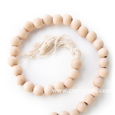 1" Round Spandrel Bead, 3/8" Hole