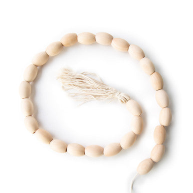 1-1/4" x 7/8" Oval Bead