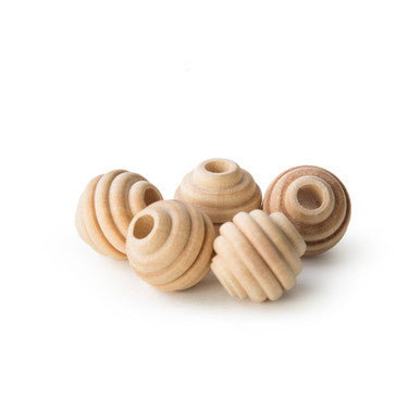 5/8" Beehive Bead, 3/16" Hole