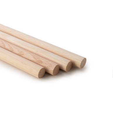 5/8" x 36" Oak Wood Dowel