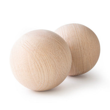 4" Oak Ball