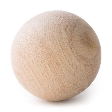 4" Oak Ball