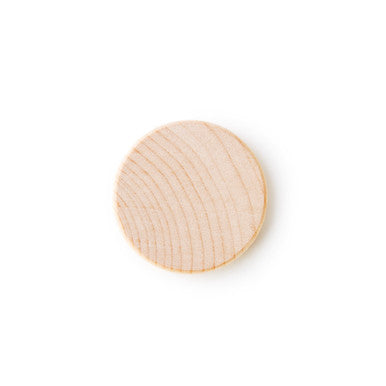 1-1/4" Wood Circle Disc